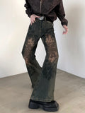 QDBAR 【Autumnwind】Flare Jeans Na1371