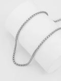 QDBAR Cleanfit 925 Sterling Silver Trendy Work Clothing Necklace