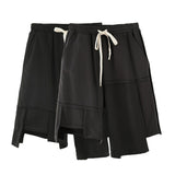 QDBAR Irregular Panel Shorts