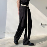 QDBAR Simple Drawstring Pants