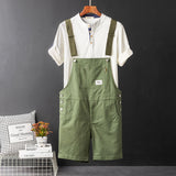 QDBAR Retro Casual Overalls