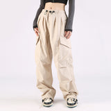 QDBAR American Loose Functional Casual Pants