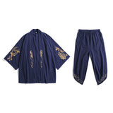 QDBAR Dragon Embroidered Hanfu Cardigan