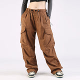 QDBAR American Loose Functional Casual Pants