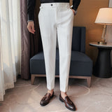 QDBAR Casual Naples Slim Fit Trousers