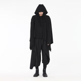 QDBAR Dark Removable Cap Loose Cloak