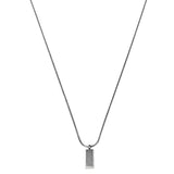 QDBAR Silver Trendy Hip Hop Women Titanium Steel Pendant Necklace