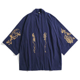 QDBAR Dragon Embroidered Hanfu Cardigan