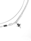 QDBAR Jackson Wang Same Style Asterism Men Twin Necklace