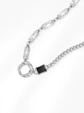 QDBAR Jackson Wang Same Style Minimalist All-Match Clavicle Chain Ring Necklace