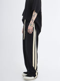 QDBAR Striped Casual Pants Na580