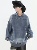 QDBAR [Insstudios] Loose Denim Hoodie Na1632