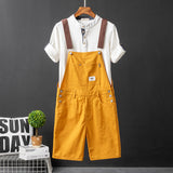 QDBAR Retro Casual Overalls