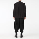 QDBAR Loose Pleated Casual Pants