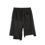 QDBAR Irregular Panel Shorts