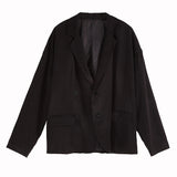 QDBAR Wide Drop Shoulder Blazer