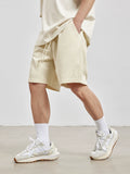 QDBAR BD New Pure Color Men's Minimalist Fashionable Texture Shorts