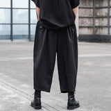 QDBAR Pleated Straight-leg Pants