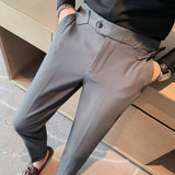 QDBAR Casual Naples Slim Fit Trousers