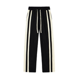 QDBAR Retro Striped Slacks