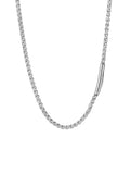 QDBAR Cleanfit 925 Sterling Silver Trendy Work Clothing Necklace