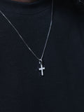 QDBAR 2024 New Summer Silver Cross Pendant Necklace