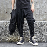 QDBAR Shrink Design Streamer Trousers