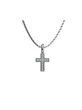 QDBAR 2024 New Summer Silver Cross Pendant Necklace