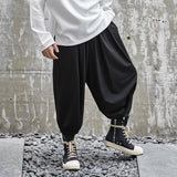 QDBAR Wide Leg Loose Crotch Casual Pants