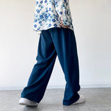 QDBAR Retro Straight-leg Trousers