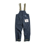 QDBAR Retro Denim Overalls