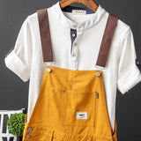 QDBAR Retro Casual Overalls