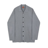 QDBAR Lapel Polo Knit Cardigan