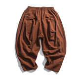 QDBAR Retro Loose Big Pocket Oversized Pants