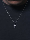 QDBAR 2024 New Summer Silver Cross Pendant Necklace