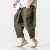 QDBAR Retro Loose Big Pocket Oversized Pants