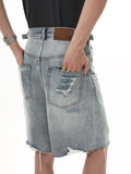 QDBAR shorts trend straight jeans na1041
