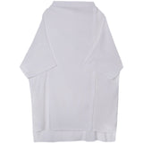 QDBAR Asymmetric Design Loose Shirt