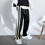 QDBAR Retro Striped Slacks