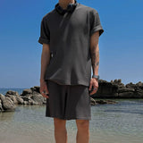 QDBAR No. 11772 Vertical Knit ShoSleeve & Shorts & Straight Pants 2024 New