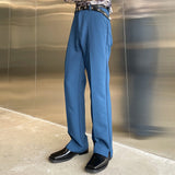 QDBAR Solid Color Basic Trousers