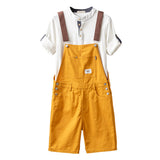 QDBAR Retro Casual Overalls