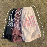 QDBAR Y2k Summer Shorts for Men Women Harajuku Trend Oversize Sports Pants Short City Boy Casual Gym Basketball Shorts Couple Shorts