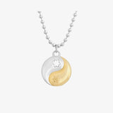 QDBAR Yin-Yang Pendant Necklace