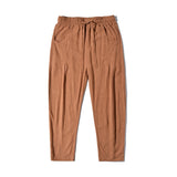 QDBAR Men's Summer Linen Loose Casual Pants