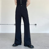 QDBAR Retro Casual Flared Pants