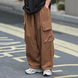 QDBAR Retro Casual Cargo Pants