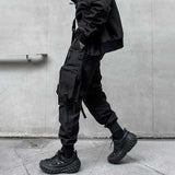 QDBAR Techwear Multi-pocket Cargo Tooling Trousers