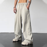 QDBAR Retro High Waist Wide Leg Sweatpants