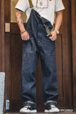 QDBAR Retro Denim Overalls